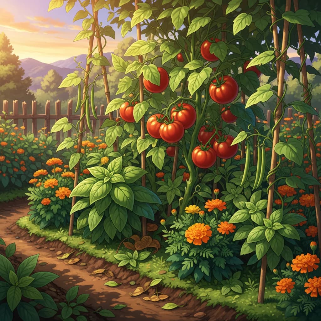 Companion Planting — Friends & Foes