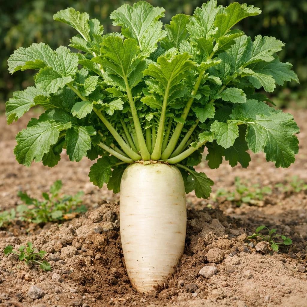 Daikon mature