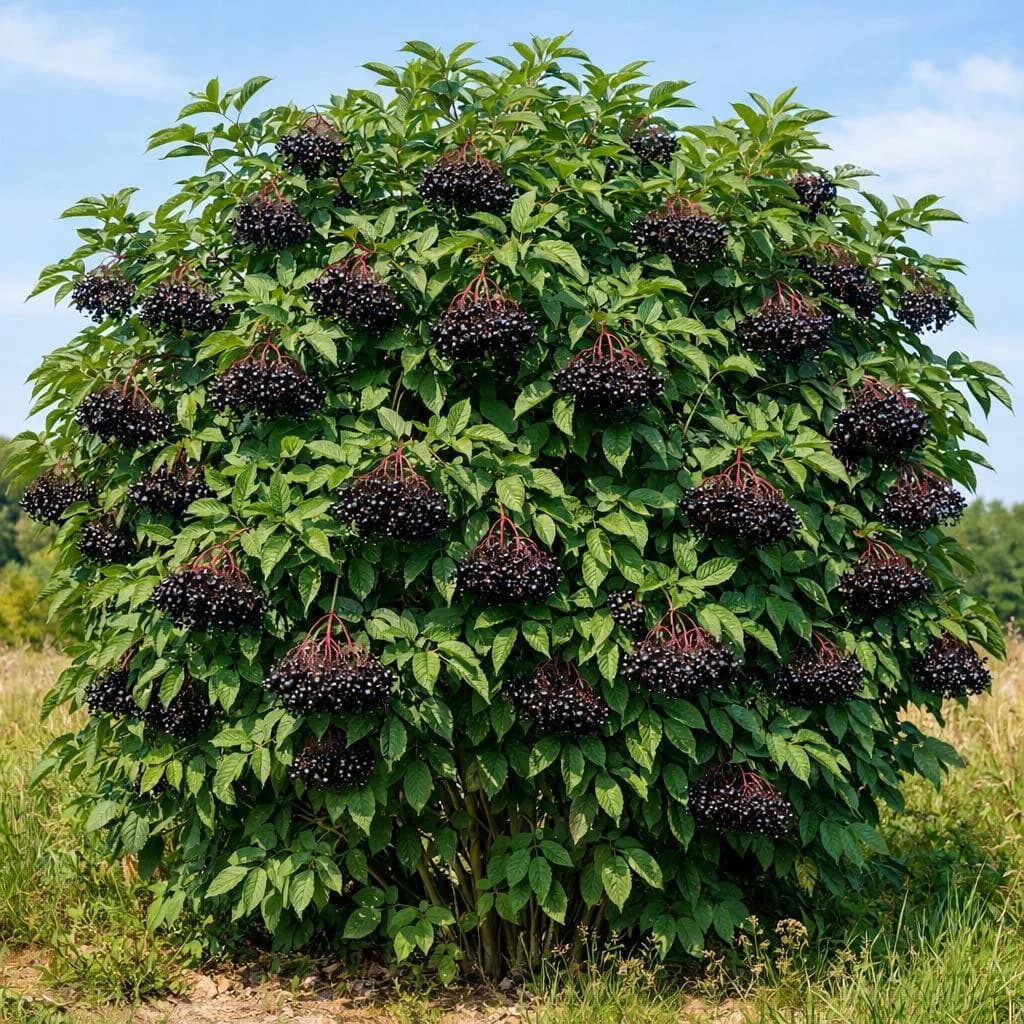 Elderberry mature