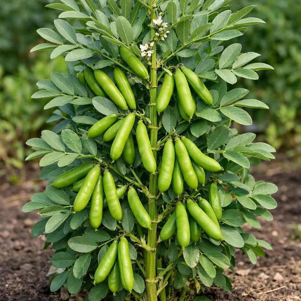 Fava Bean mature