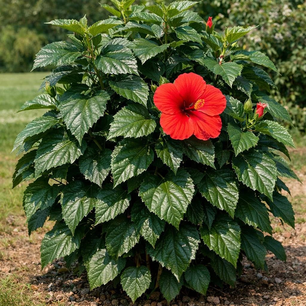 Hibiscus mature