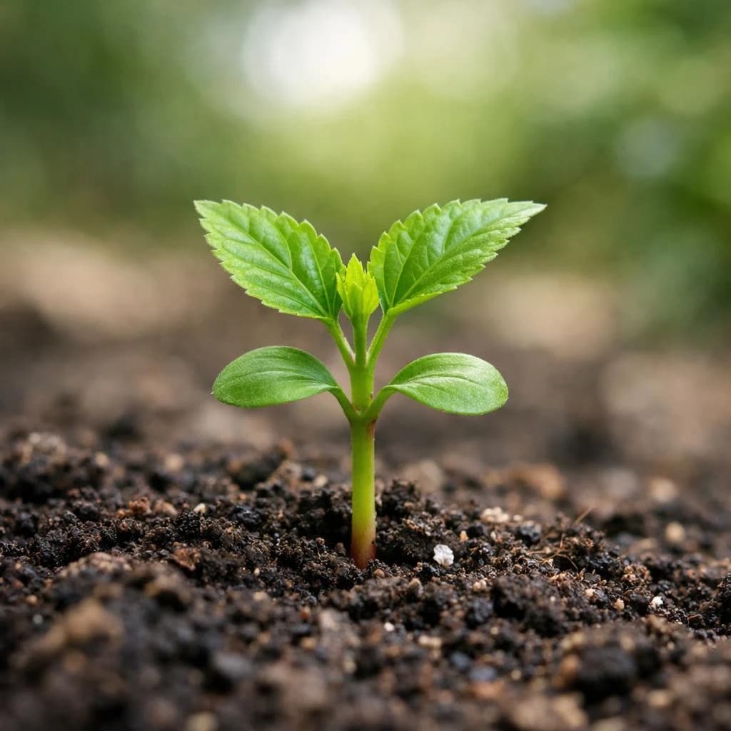 Hibiscus seedling