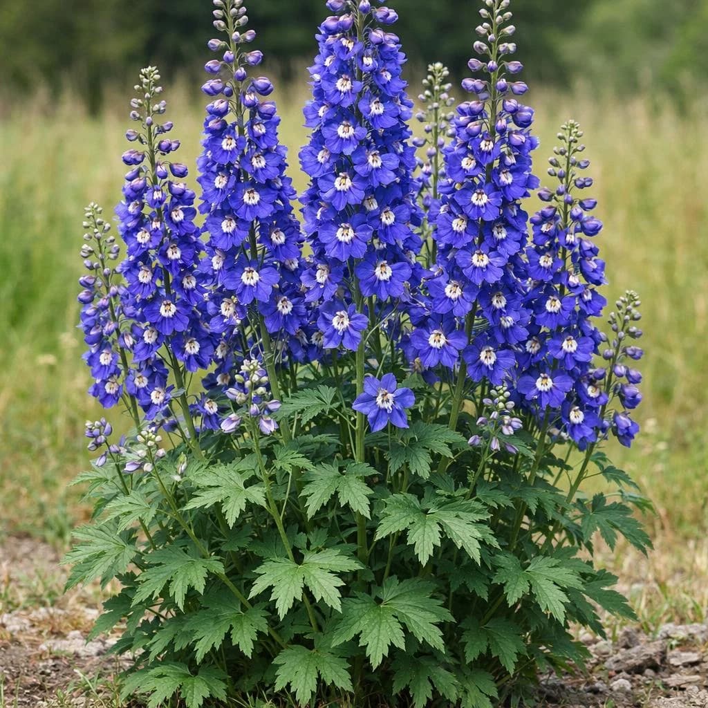 Larkspur mature