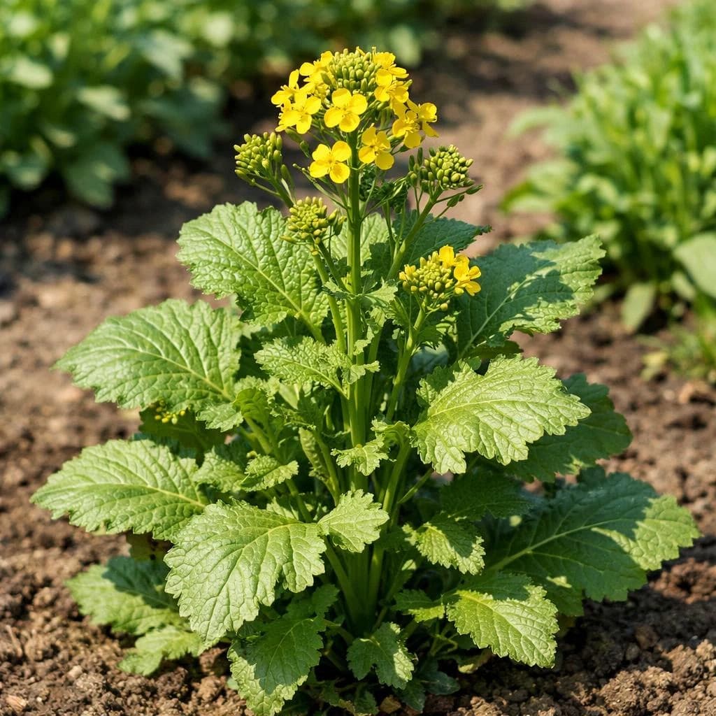 Mustard mature