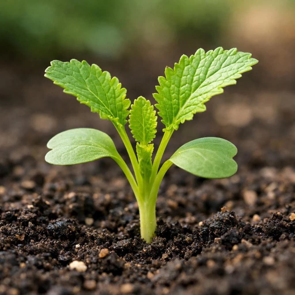 Mustard Greens seedling