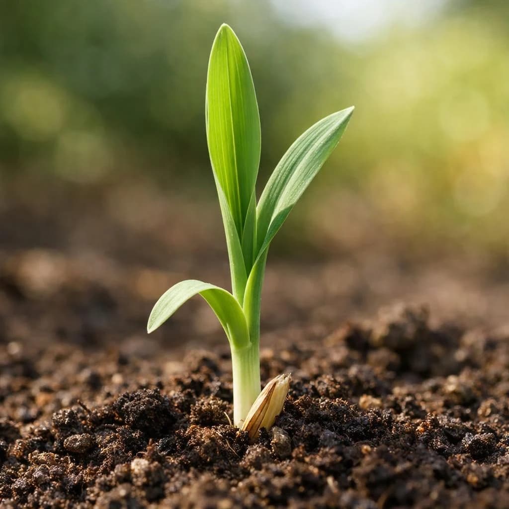 Oats seedling