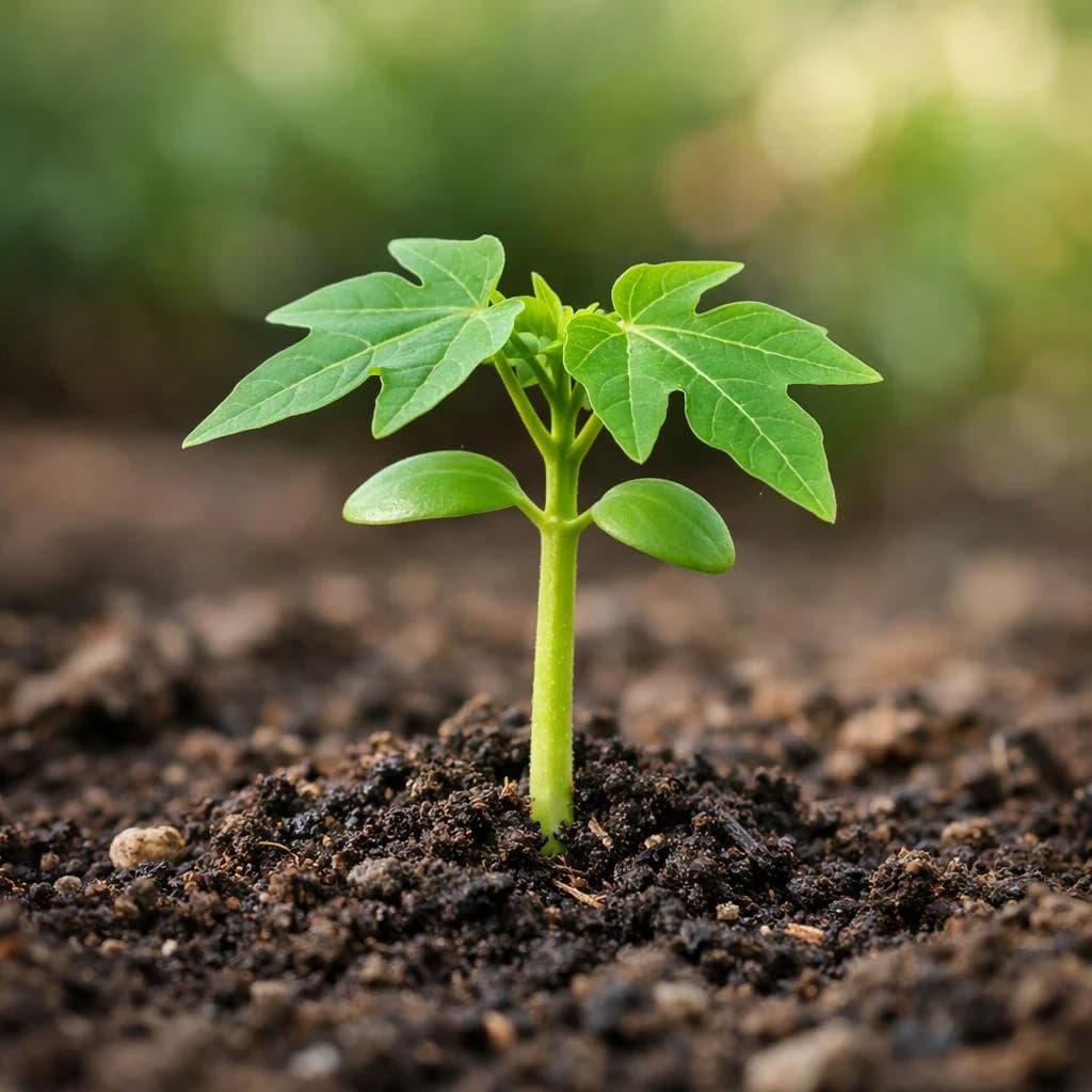 Papaya seedling