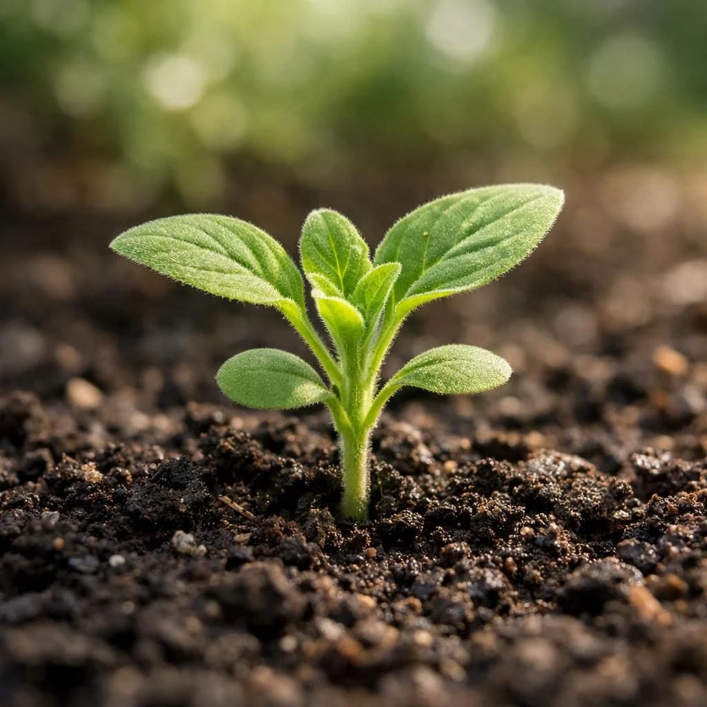 Petunia seedling