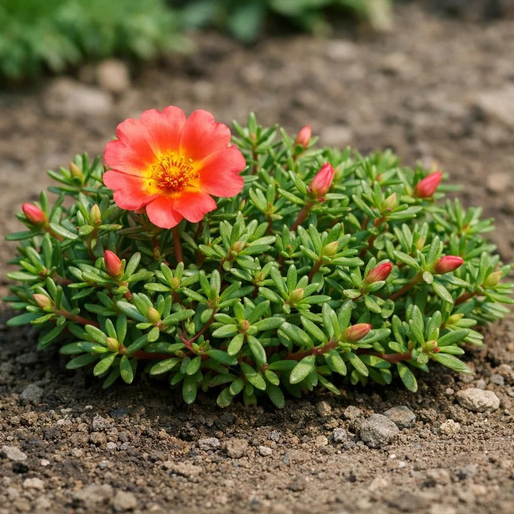 Portulaca mature