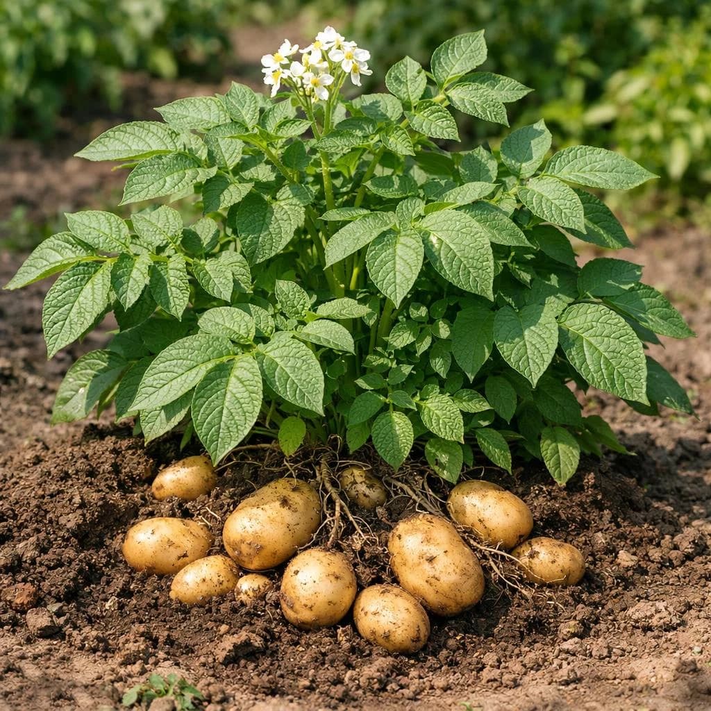 Potato mature