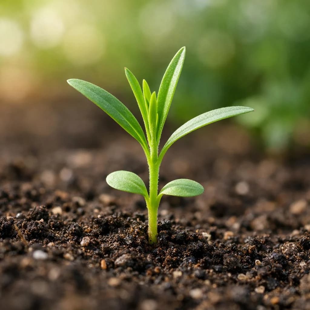Tarragon seedling
